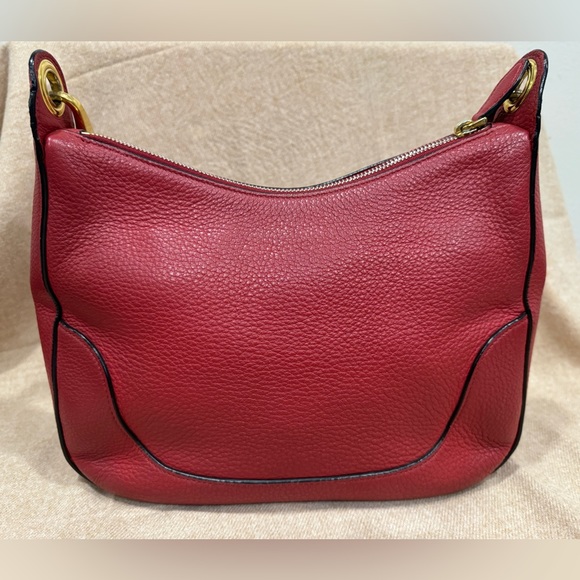 PRADA Vitello Phenix Red Shoulder Bag - Pre-loved - Picture 4 of 16